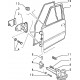 Sworzeń ogranicznika drzwi Fiat CNQ SCN Alfa Lancia