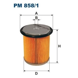 Filtr paliwa PM858/1 zam. C5783 P738x