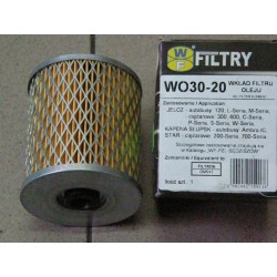 Wkład filtra oleju WO30-20 Star Jelcz